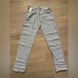 Alex crane linen pants